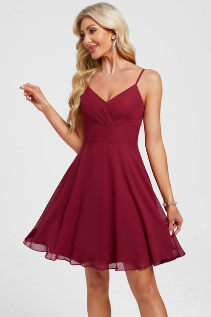 Robe De Bal Col V Fluide