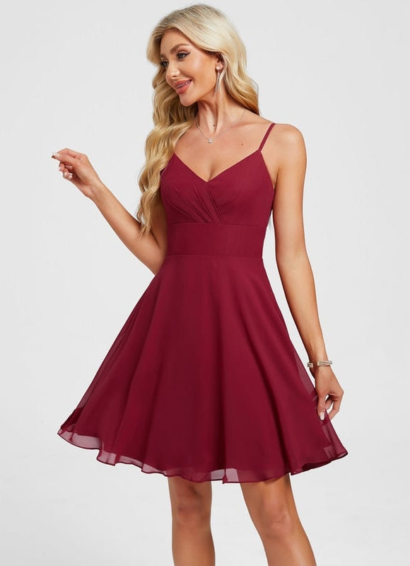 Robe De Bal Col V Fluide