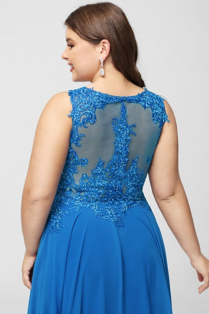Robe De Bal Chiffon Noir - gallery 8