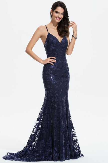 Robe De Bal Élégante Scintillante - gallery 2