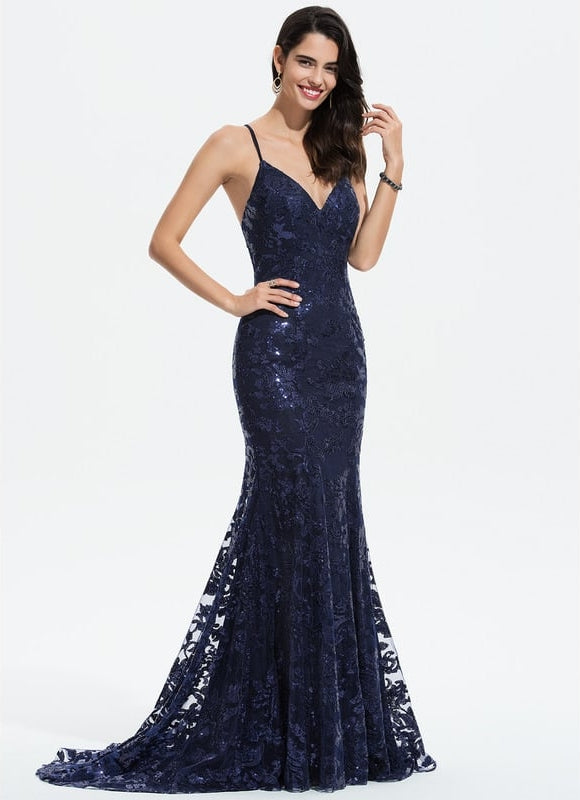 Robe De Bal Élégante Scintillante - gallery 2