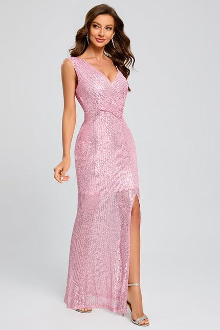 Robe De Bal Éclat Rosé Étoilé - gallery 3