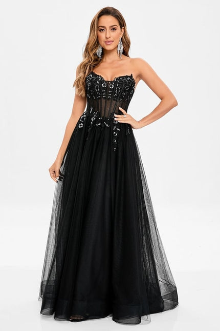 Robe De Bal Élégance De Brume - gallery 2