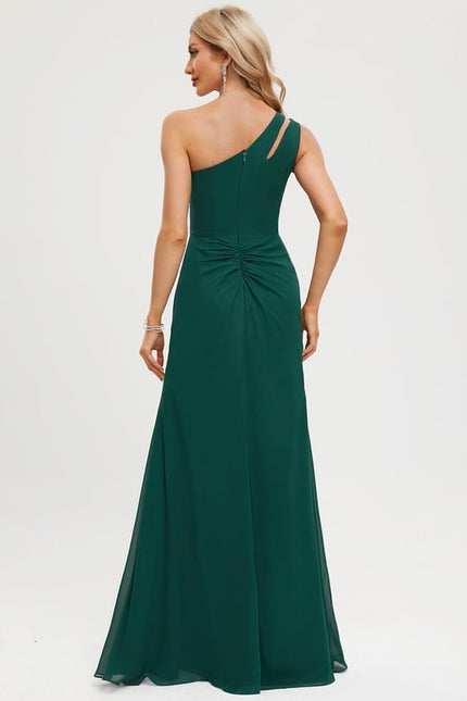Robe De Bal Émeraude Élégante - gallery 6