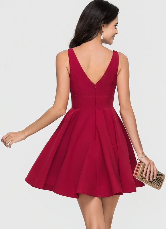 Robe De Bal Rose Vaporeuse - gallery 1