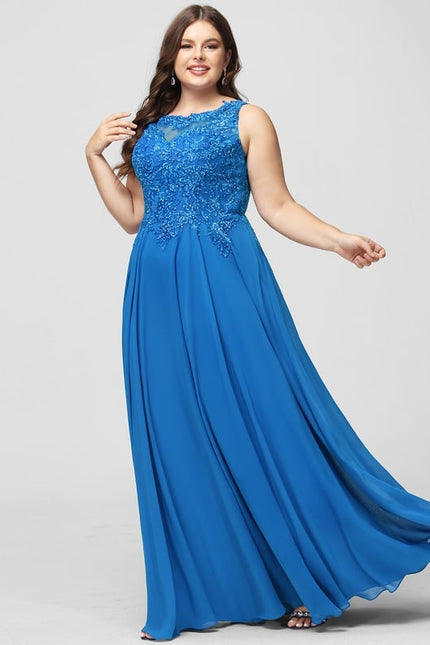 Robe De Bal Chiffon Noir - gallery 5
