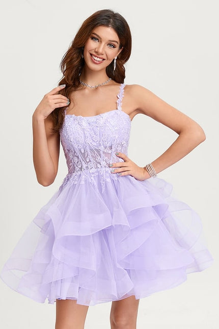 Robe De Bal Tulle Saumon