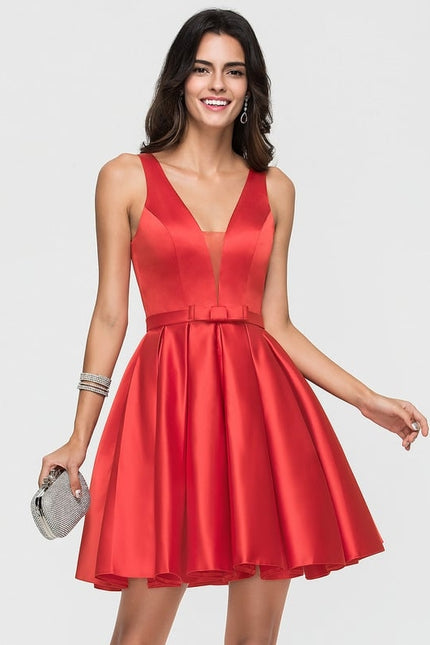 Robe De Bal Satin À Volants