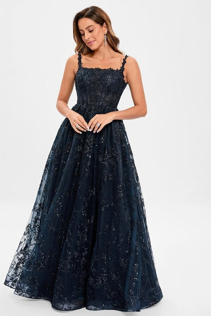 Robe De Bal Organza Marine - gallery 3