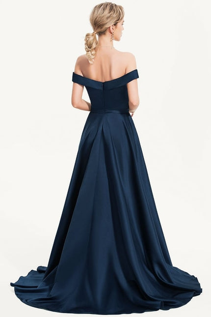 Robe De Bal Élégance Marine - gallery 3