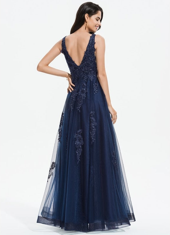 Robe De Bal Tulle Azur - gallery 4