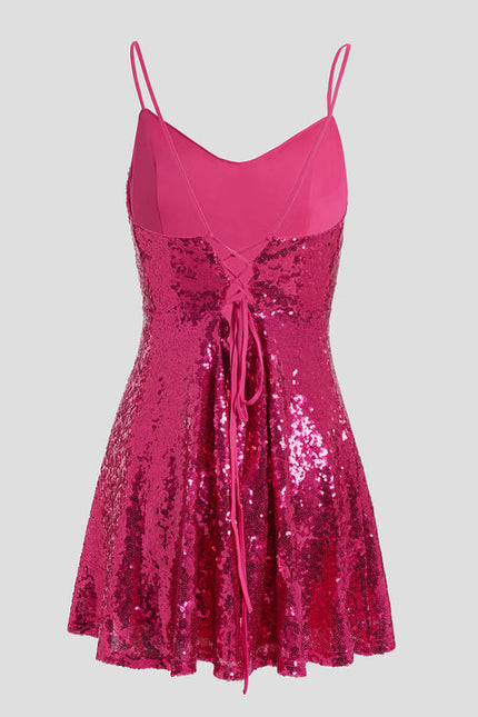 Robe De Bal Disco Fuchsia - gallery 9