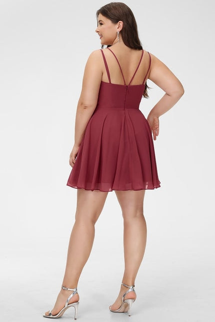 Robe De Bal Fluide Rose - gallery 5