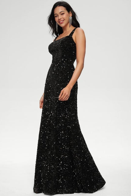 Robe De Bal Pailletée Élégante - gallery 2