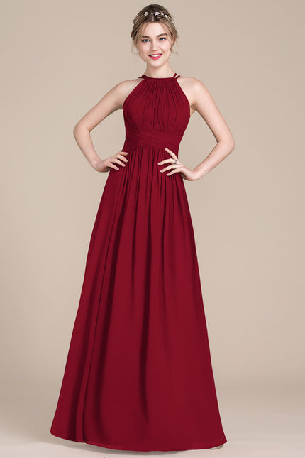 Robe De Bal Rouge Élégant Fluidité - gallery 1