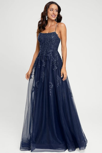 Robe De Bal Tulle Noire - gallery 3