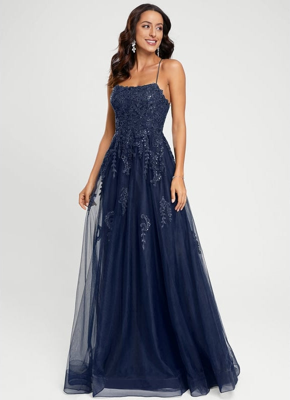 Robe De Bal Tulle Noire - gallery 3