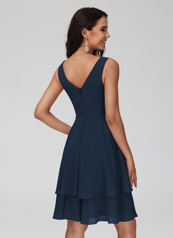 Robe De Bal Fluide Rose - gallery 2