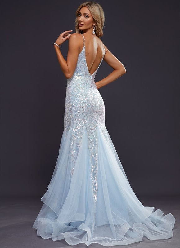 Robe De Bal Sirène Éclatante - gallery 9