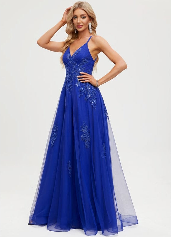 Robe De Bal Tulle Azur - gallery 4