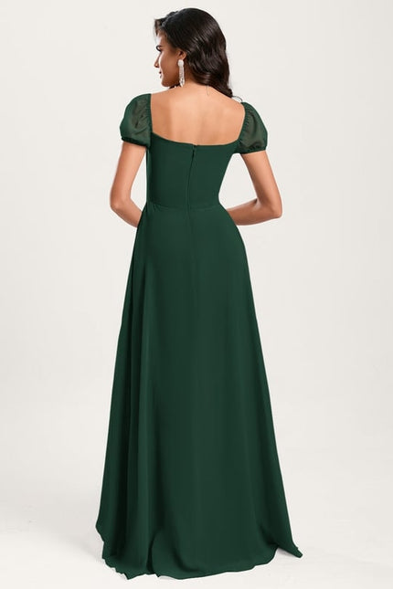 Robe De Bal Fluide Bleu Ciel - gallery 9