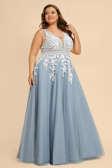 Robe De Bal De Bal Tulle Étoilé - gallery 7