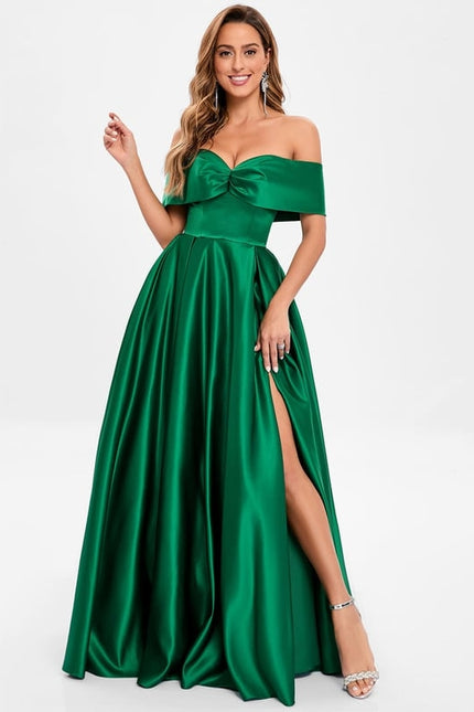 Robe De Bal Élégante Émeraude - gallery 3