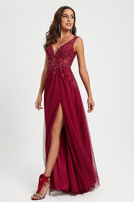 Robe De Bal Éclat Cerise - gallery 2