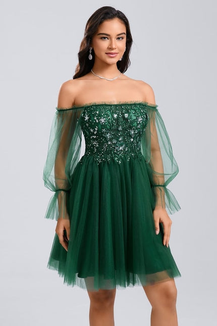 Robe De Bal Émeraude Aérienne - gallery 5