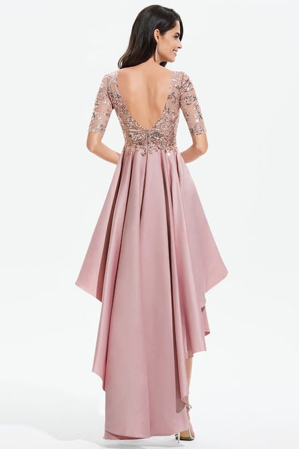 Robe De Bal Élégance Rosée Ascendante - gallery 4