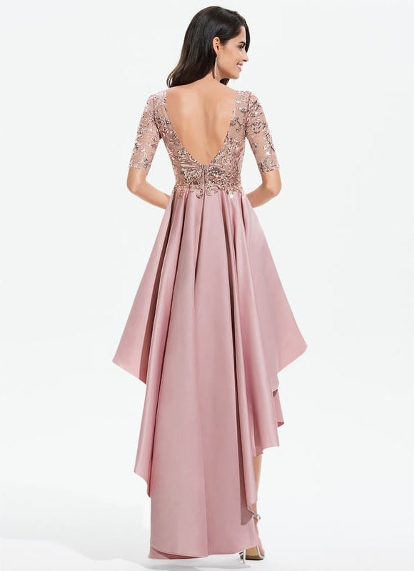 Robe De Bal Élégance Rosée Ascendante - gallery 4