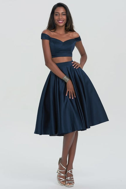 Robe De Bal Satinée Cintrée - gallery 1