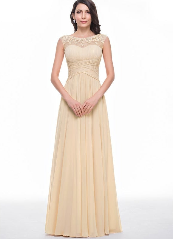 Robe De Bal Légère Crémeuse - gallery 4