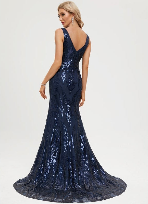 Robe De Bal Élégante Scintillante - gallery 9