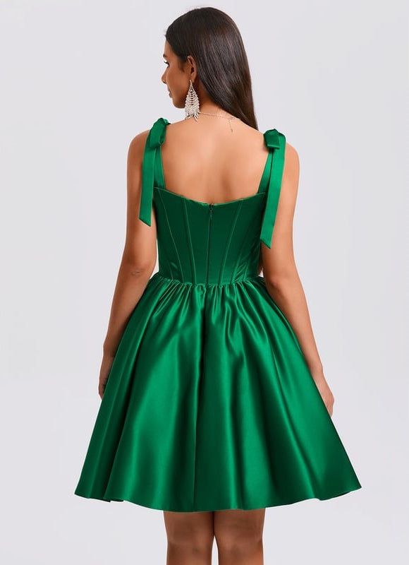 Robe De Bal Émeraude Enjouée - gallery 1