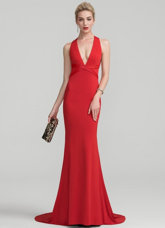 Robe De Bal Rouge Flamboyant - gallery 2