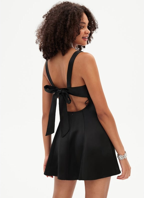 Robe De Bal Noire Évasée - gallery 4
