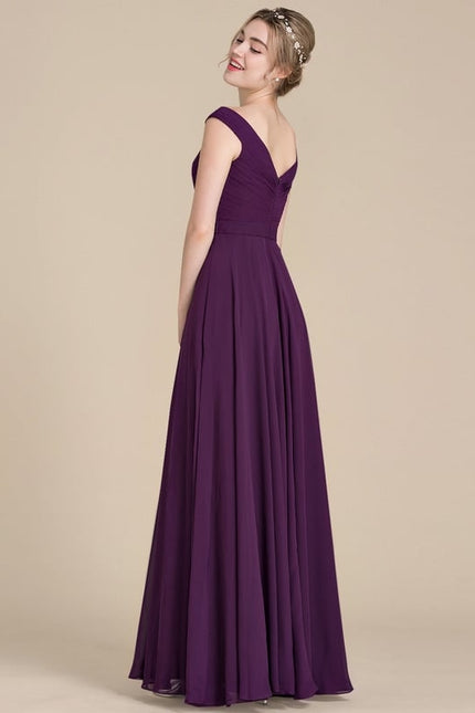 Robe De Bal Violet Légèreté - gallery 4