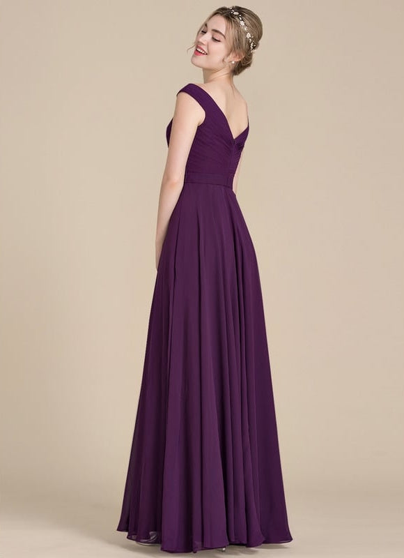 Robe De Bal Violet Légèreté - gallery 4