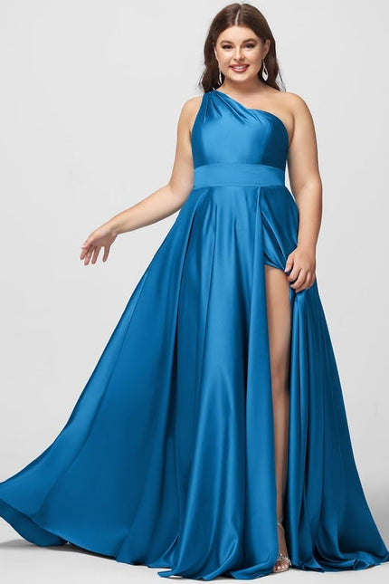 Robe De Bal Satin Céleste - gallery 4