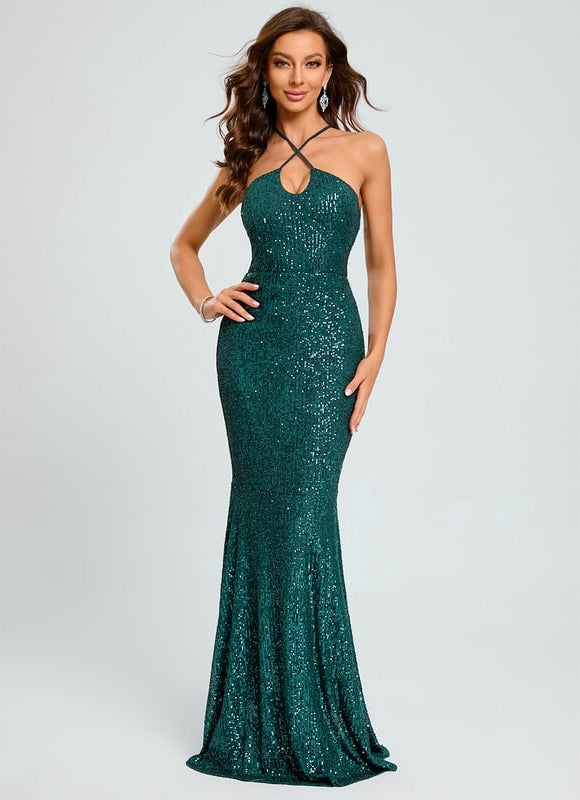 Robe De Bal De Gala Scintillante
