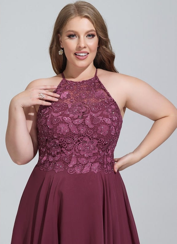 Robe De Bal Cocktail Bordeaux - gallery 8