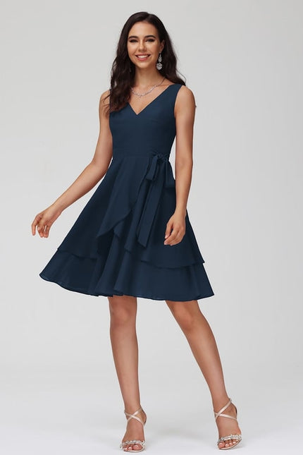 Robe De Bal Fluide Rose - gallery 4
