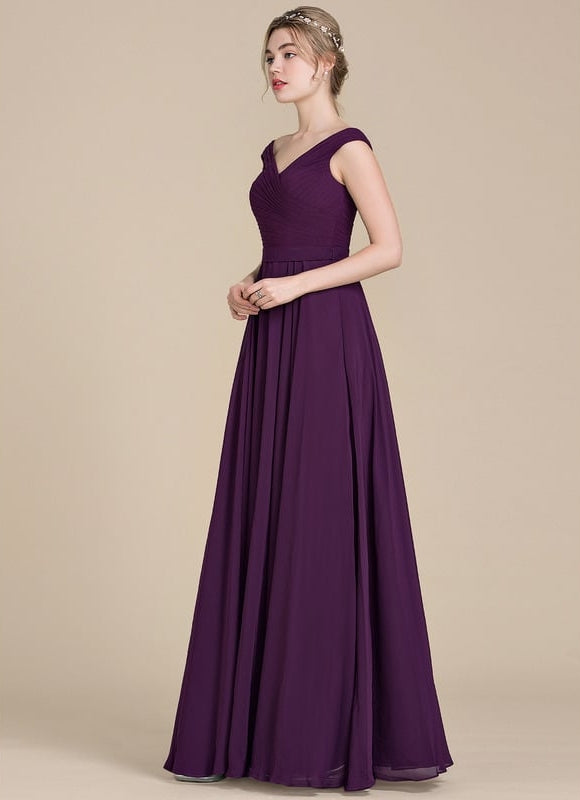 Robe De Bal Violet Légèreté - gallery 3