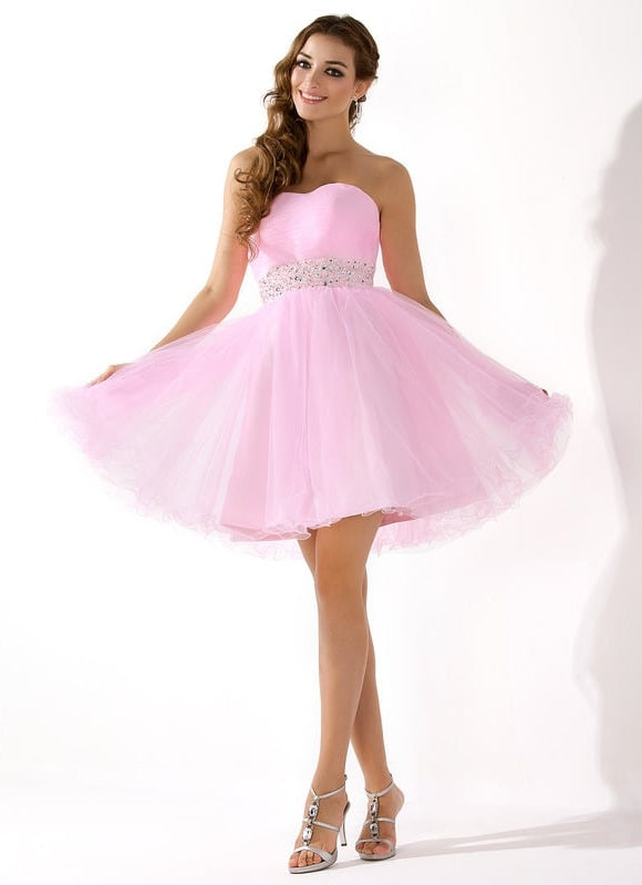 Robe De Bal Tulle Poudrée