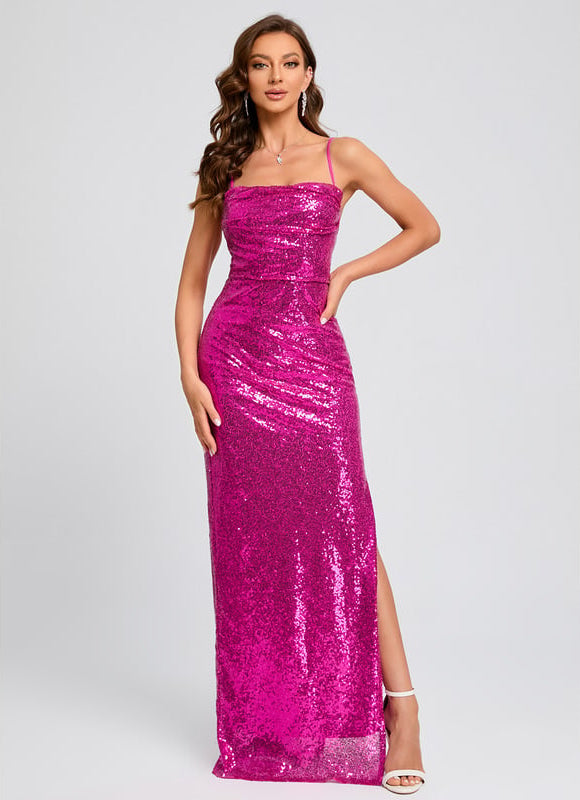 Robe De Bal Glamour Marine - gallery 9