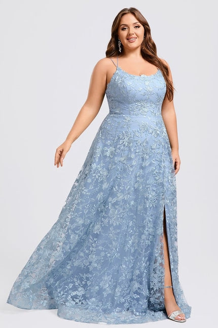 Robe De Bal Florale Ciel - gallery 6