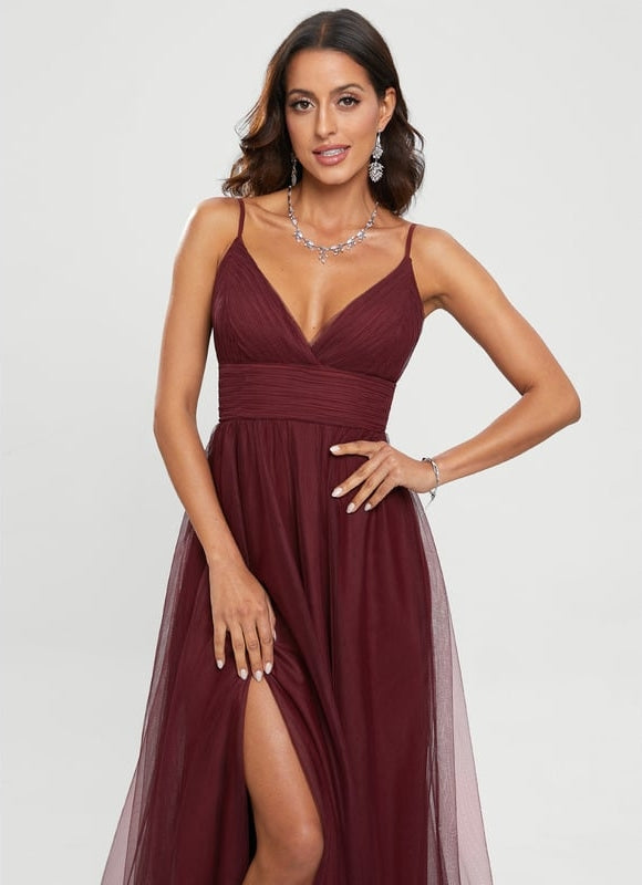 Robe De Bal Vaporeuse Céleste - gallery 9