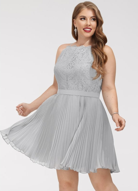 Robe De Bal Plissée Chic - gallery 4