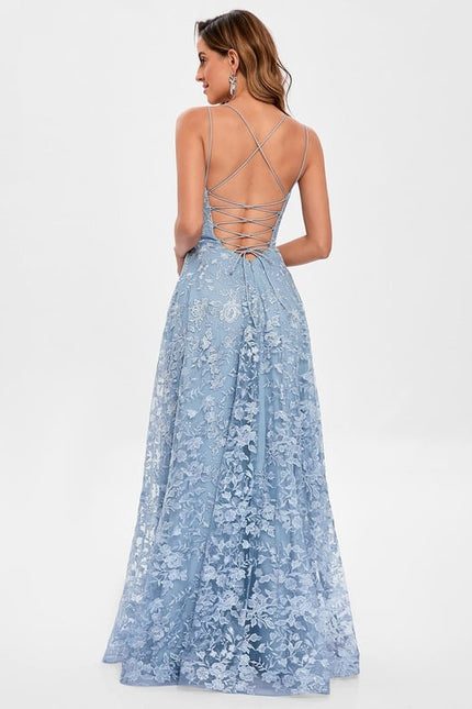 Robe De Bal Florale Ciel - gallery 5